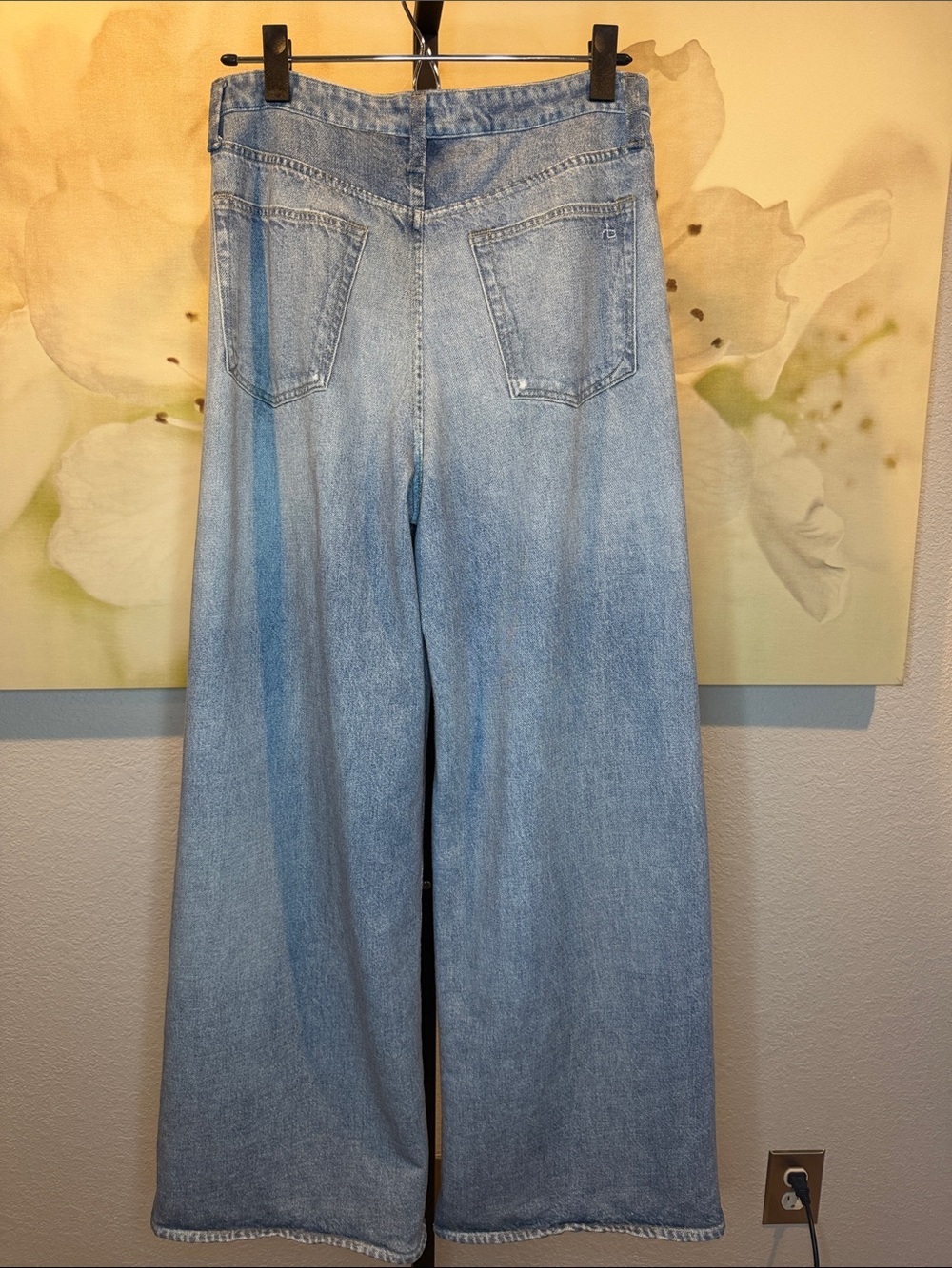 rag & bone RB Miramar Sofie Wide Pant in Rally - Picture 12 of 14